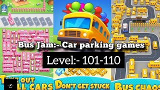 BUS JAM:- CAR PARKING GAMES GAMEPLAY ● LEVEL:-101-110 ● DIRECT_ gaming creator ● screenshot 5