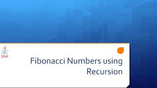 Lesson 9e Fibonacci Numbers using Recursion