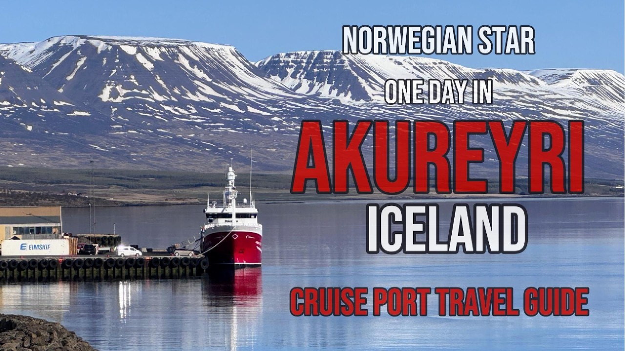 Akureyri Iceland - Godafoss Waterfall - Turf Houses - Christmas House Cruise Port Travel Guide