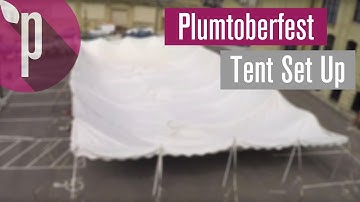Plumtoberfest Tent Setup Timelapse | Plum Media