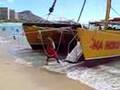 Na Hoku sailboat on Waikiki beach