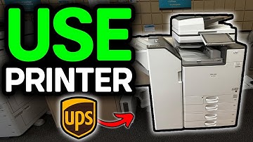 How To Use Printer At UPS Store - Easy Guide