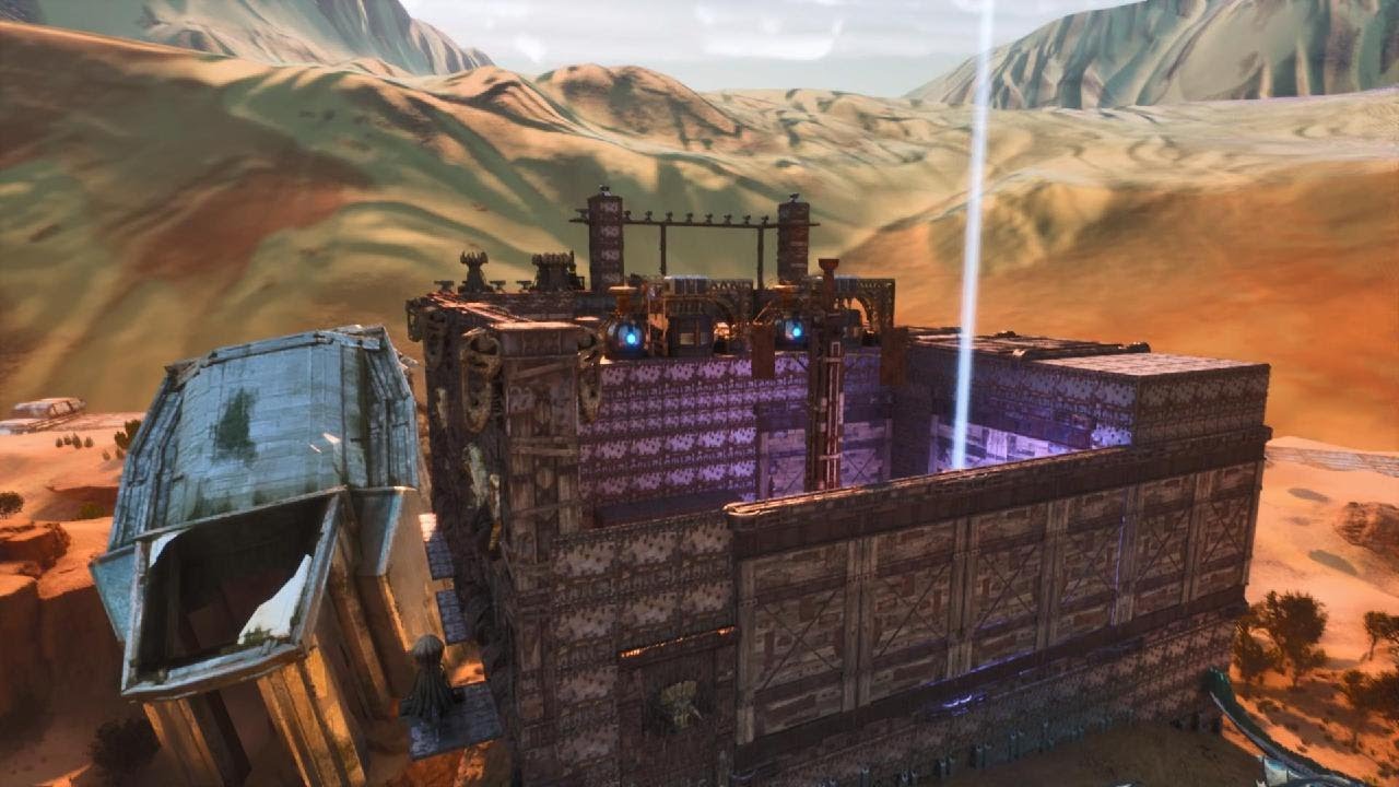 Extinction Base Build Update Desert Biome ARK Survival Ascended - YouTube