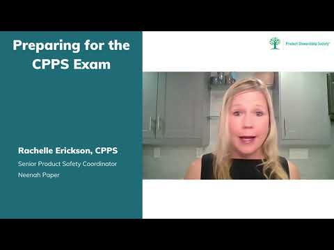 Why Take the CPPS Exam for Product Stewardship?