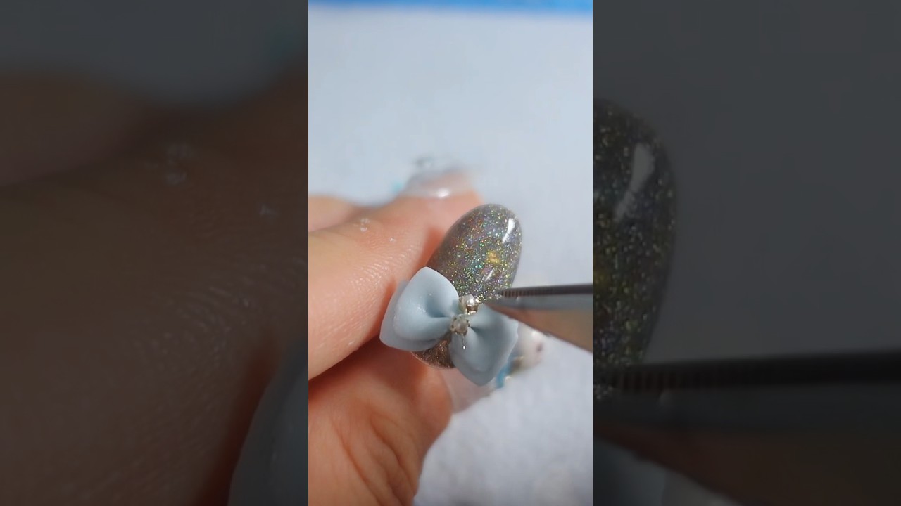 How to make 3D bow charm with acrylic 