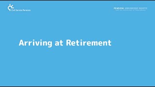 Pension Awareness Month: Watch back  Arriving at retirement