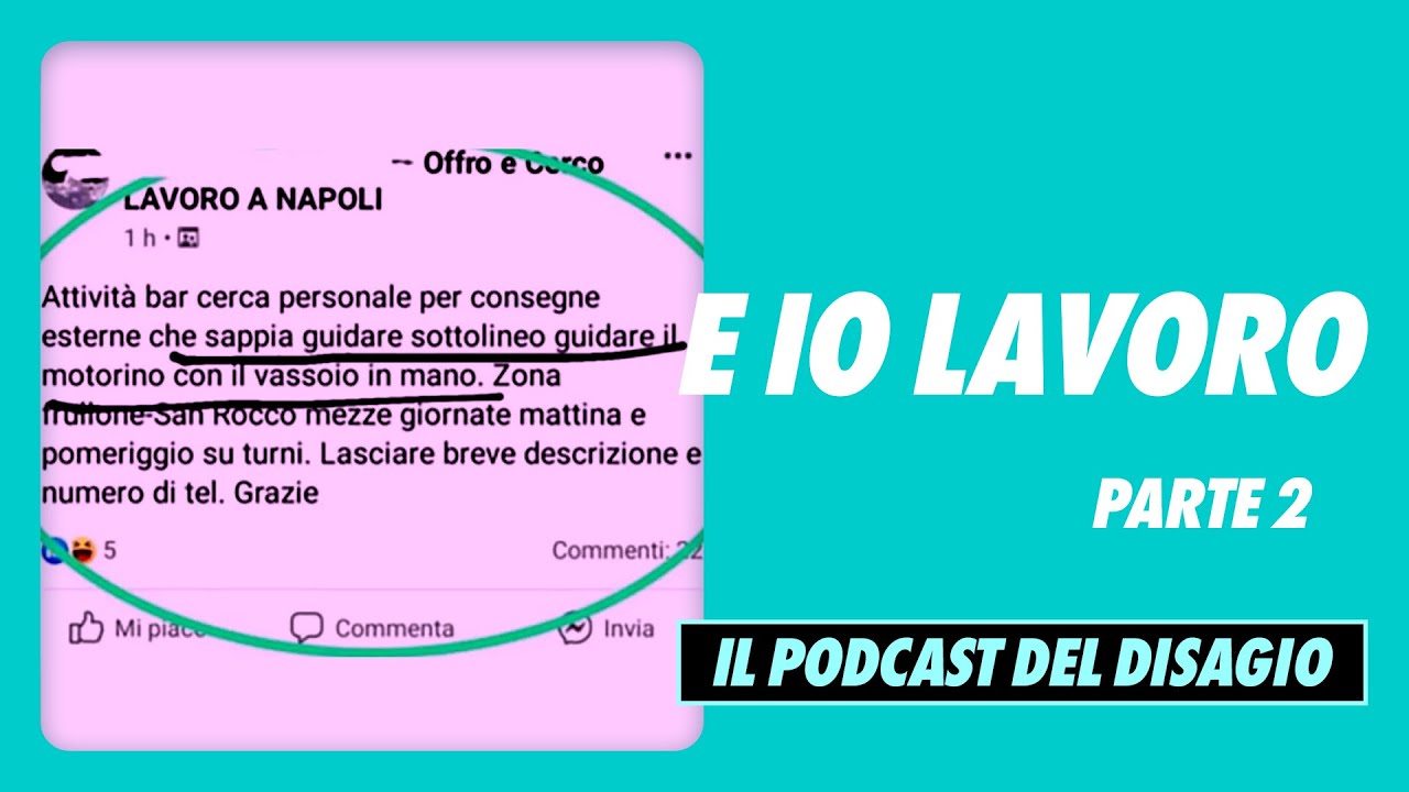Edo Righini IL PODCAST DEL DISAGIO | E IO LAVORO - Parte 2/2 - con Edo Righini ...