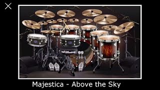 Majestica - Above the Sky (Virtual Drumming Cover)