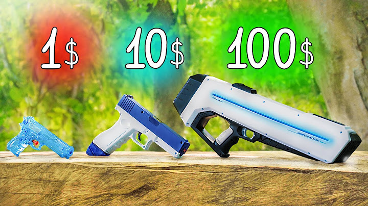 ВОДЯНИЙ ПІСТОЛЕТ ЗА 1$ VS 10$ VS 100$!