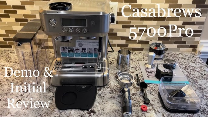 CASABREWS 5700GENSE™ All-in-One Espresso Machine with Auto Grinding