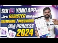 Yono SBI account opening  Sbi Yono App Registration telugu  Sbi net banking online registration