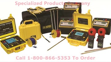 AEMC - Choosing The Right Ground Resistance Tester
