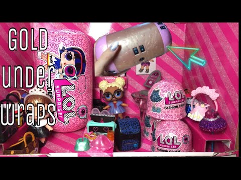 НОВЫЙ БУТИК ЛОЛ! ПОПАЛАСЬ ЗОЛОТАЯ КАПСУЛА ЛОЛ!! РАСПАКОВКА ЛОЛ UNDER WRAPS