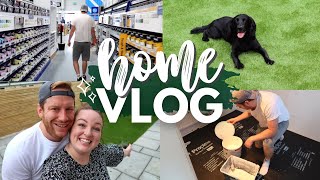 HOME VLOG! 🏡 garden renovation reveal, IKEA shop with us, organising our front room & house updates