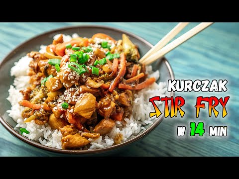 Najlepszy kurczak SŁODKO KWAŚNY jaki zjesz - STIR FRY