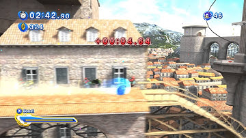 Sonic Generations Unleashed Project 4K/60FPS Gameplay Rooftop Run Act 1/Spagonia