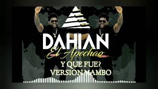 Y que fue Dahian El Apechao versión mambo #donmiguelo #cover #mambo