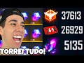 GASTEI MAIS DE 70.000 TOKENS NO FREE FIRE E FUI A LOUCURA!