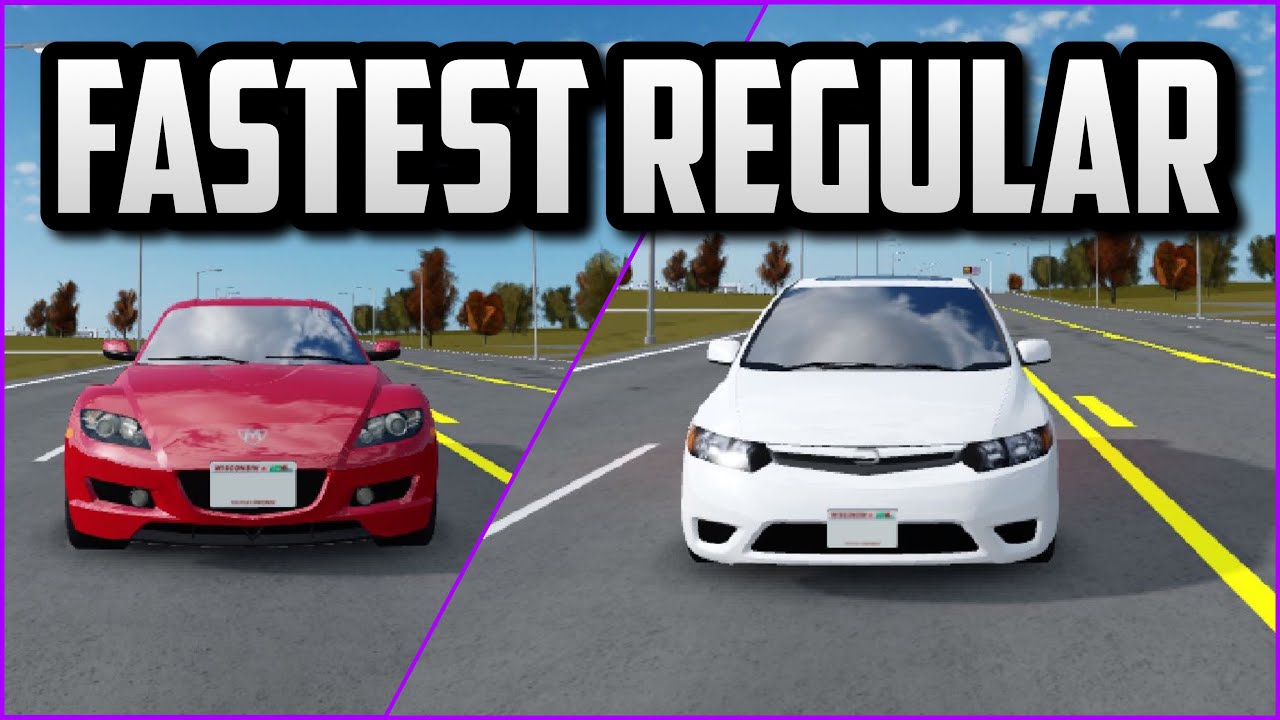 Fastest Regular Cars Roblox Greenville Youtube - fastest car in greenville roblox 2020