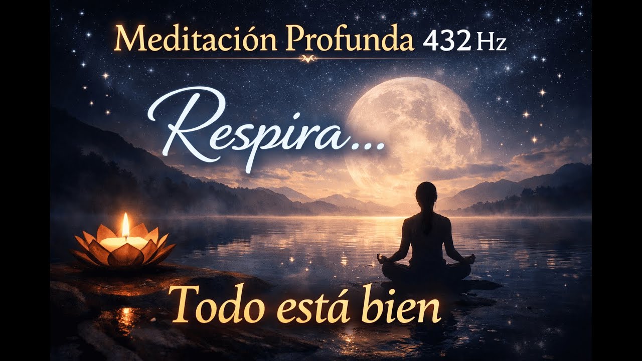 Meditación Profunda 432 Hz 🌙 Música para Relajación, Calma Interior y ...