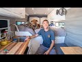 DIY ProMaster w/ Unique Closet + Shower Combo - Digital Nomad Works in Baja