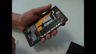 Sony Xperia Z3 замена экрана видео замена оригинального дисплейного модуля Sony Xperia Z3