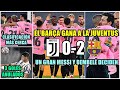 UN GRAN BARÇA GANA (0-2) A LA JUVENTUS | DEMBELÉ MARCA Y MESSI SENTENCIA | PERDONARON DEMASIADO