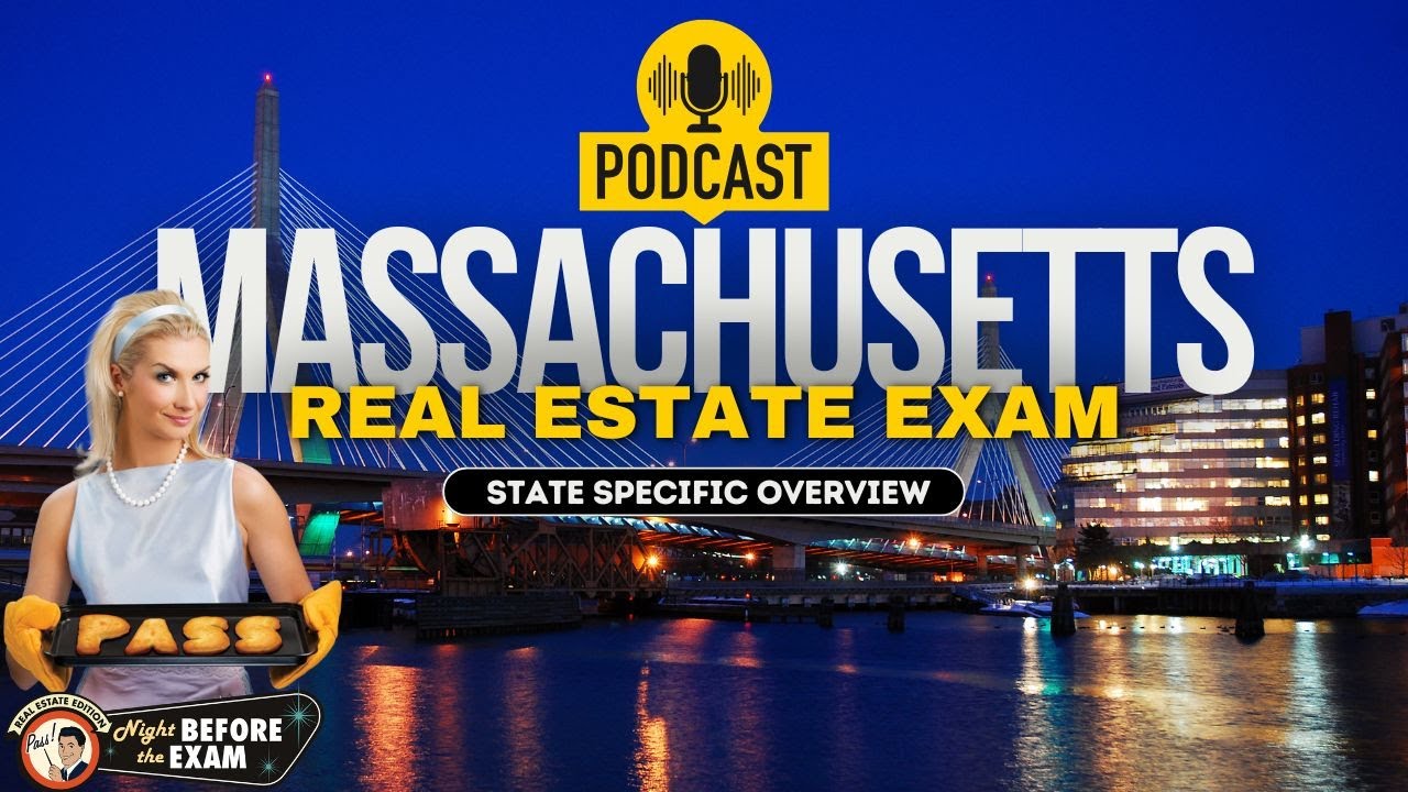 Massachusetts Real Estate Exam Prep CommuteFriendly Audio Session for
