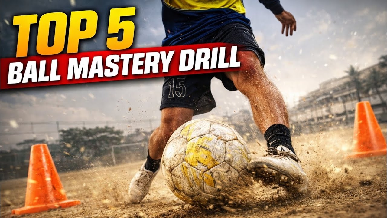 TOP 5 DRILLS TO IMPROVE BALL MASTERY ⚡ - YouTube