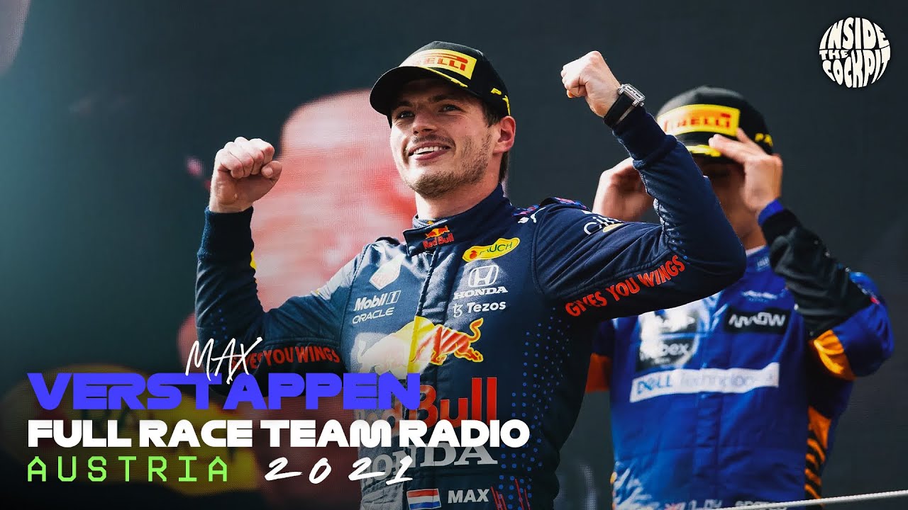 Max Verstappen Full Race Team Radio | 2021 Austrian Grand Prix