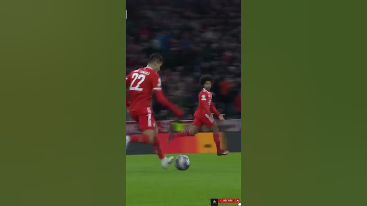 Serge gnabry wonder goal to send Bayern munich through!!😱😱