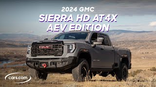Off-Roading in the 2024 GMC Sierra HD AT4X AEV Edition