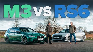 BMW M3 Touring vs Audi RS6 | Which is the ultimate fast estate car?