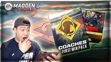 Madden Mobile 18 SNEAK PEEK!! NEW COACHES FOR NEXT SEASONS!