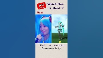 Thumbnail of Ievan Polkka REAL or ANIMATION ?! 😍❤️ Hatsune Miku #shorts #dance