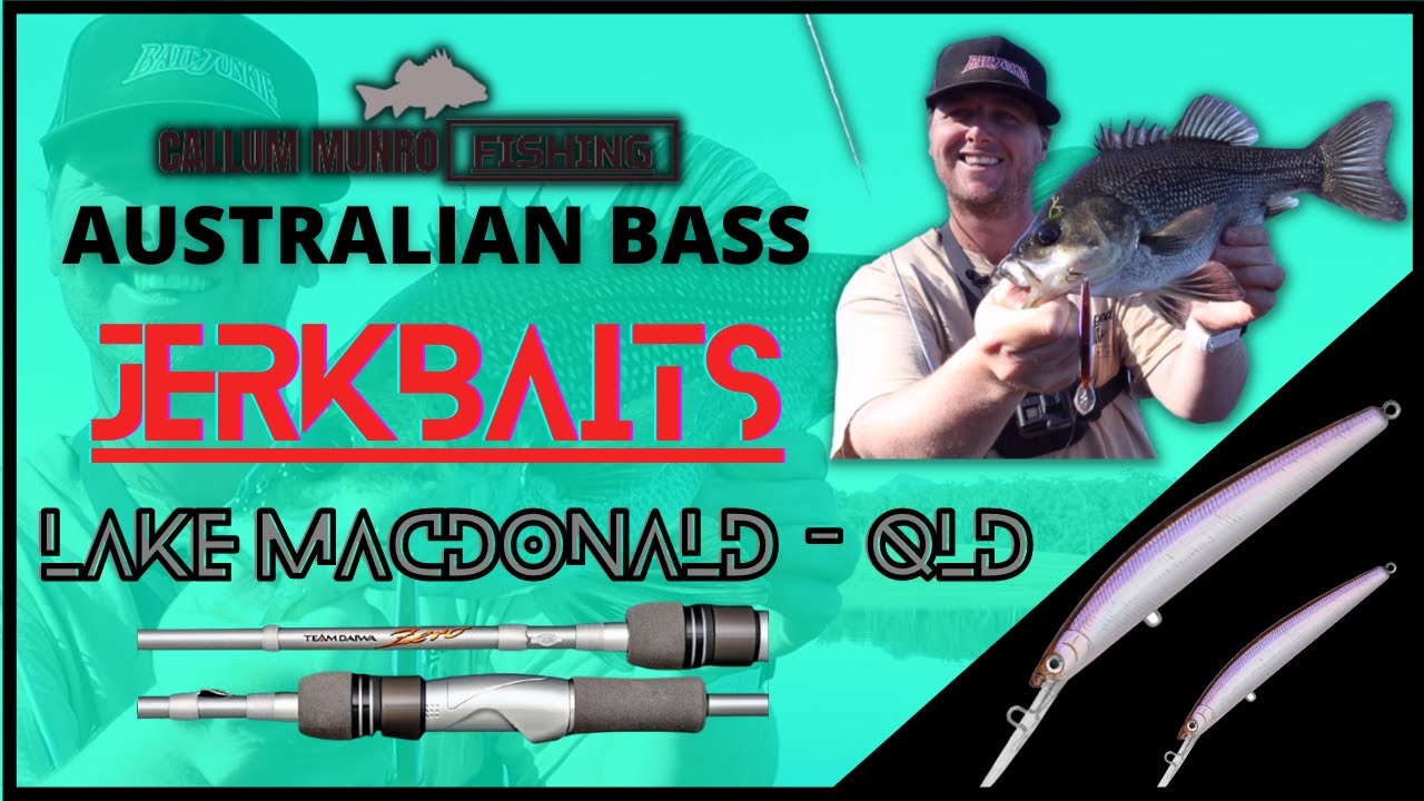 Australian BASS - JERKBAITS - Daiwa Double Clutch 