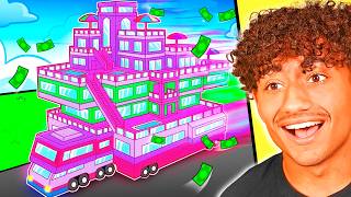 Spending $8,888,888 on a MAX LEVEL BUS in Roblox!