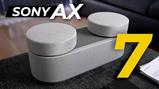 The next EVOLUTION of portable speakers! Sony AX7