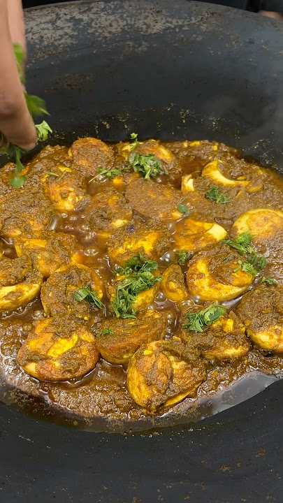Anda Tawa Masala ASMR Cooking #shorts #food #cooking #asmr #recipe #crunchytreats #eggrecipe