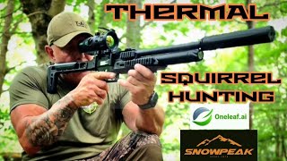 SQUIRREL SHOOTING WITH ONELEAF MARS MT1000LRF THERMAL SCOPE