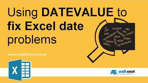 Force Excel to see dates correctly- DATEVALUE