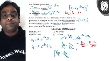 For following reactions \( \mathrm{P} \) A \( \stackrel{700 \mathrm{~K}}{\longrightarrow} \) pro...