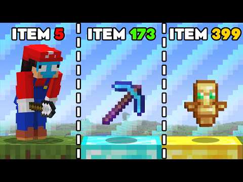 Collect a Unique Item, the Border Expands in Minecraft...