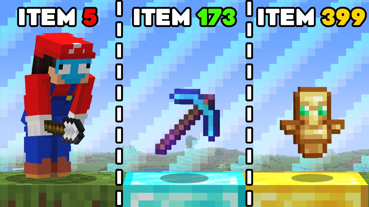 Collect a Unique Item, the Border Expands in Minecraft...