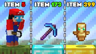 Collect a Unique Item, the Border Expands in Minecraft...