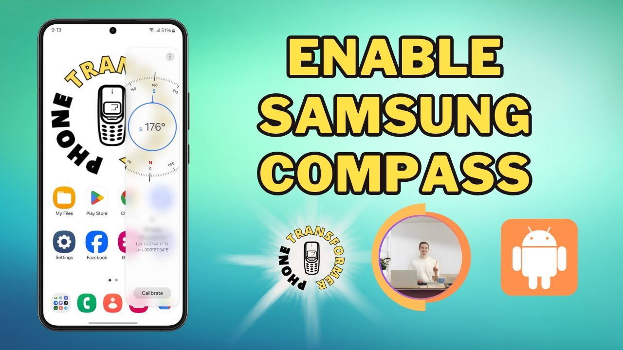 How to Enable and Use Inbuilt Compass in Samsung Smartphones and ...