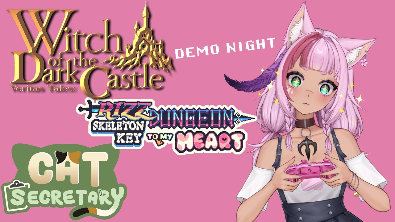 [Vtuber] Let's Play lots of Demos!