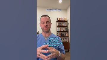 Can I Use My Hand After Shoulder Surgery #shouldersurgery #orthopaedicsurgeon