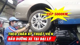 Mục sở thị quy trình bảo dưỡng cấp 5000km tại Đại lý Toyota chính hãng