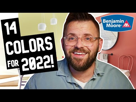 Benjamin Moore's 2022 Color Trends Palette | Color Of The Year